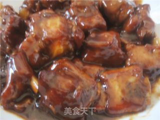 最精简的糖醋排骨的做法步骤：2
