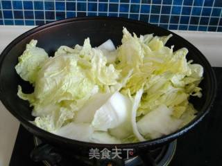 大虾烧白菜的做法步骤：5