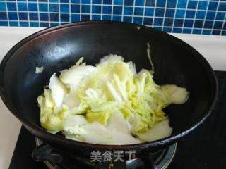 大虾烧白菜的做法步骤：5