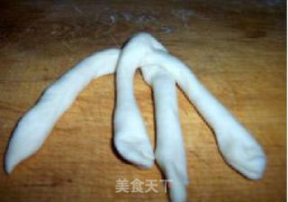 辫子小面包的做法步骤：4