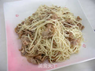 羊肉炒面的做法步骤：2