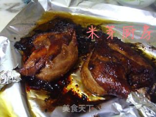 蒜香烤鸭腿的做法步骤：3