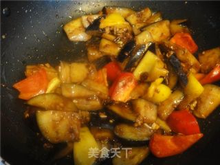 鱼香茄子的做法步骤：2