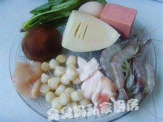 绣球干贝的做法步骤：4