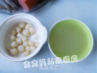 绣球干贝的做法步骤：4