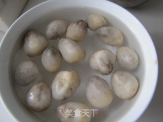 珍珠烩双菇的做法步骤：2