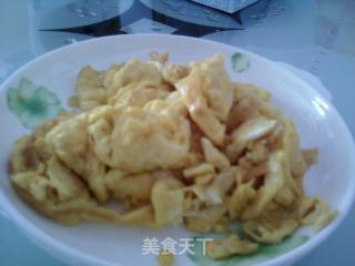 番茄青椒炒蛋~的做法步骤：3