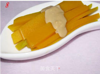 腐乳金瓜条的做法步骤：3