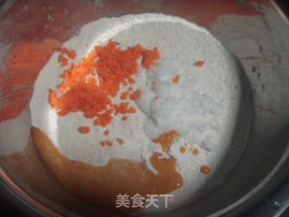 汤种全麦胡萝卜蘑菇包的做法步骤：4
