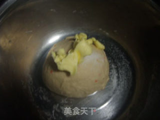 汤种全麦胡萝卜蘑菇包的做法步骤：4
