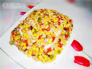 中秋佳节营养美食——松仁香菇酱扒豆的做法步骤：9