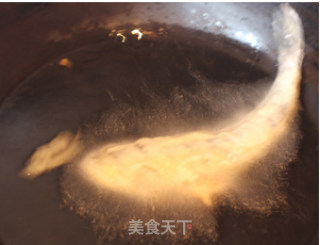 新鲜滋味----面糊炸狗杠鱼的做法步骤：4