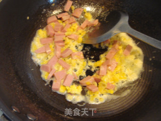 咸蛋黄叉烧豆腐羹的做法步骤：4