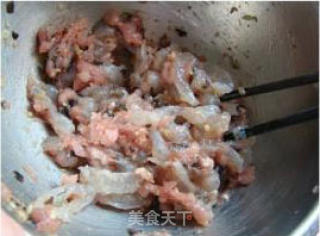 鲜肉大虾饺的做法步骤：3