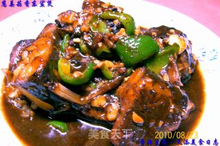 《金钩银杏钓东鲨》家宴红烧类海鲜菜肴的做法步骤：8