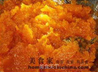 双色南瓜麻团的做法步骤：6