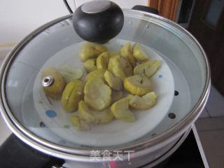 桂花栗子羹的做法步骤：2