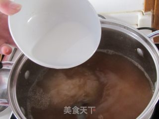 桂花栗子羹的做法步骤：2