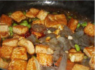 家常虾仁豆腐的做法步骤：4