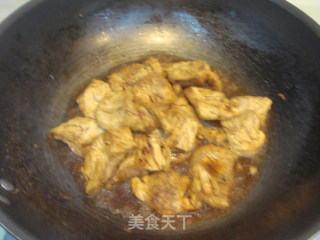 杂菜焖花生素肉的做法步骤：2