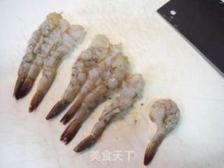 鲜虾天妇罗的做法步骤：3