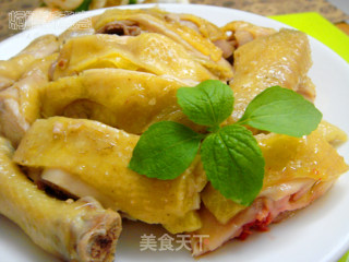 清蒸椒麻鸡的做法步骤：3