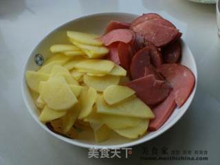 剁椒土豆片的做法步骤：3