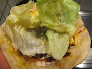 鸡蛋灌饼的做法步骤：4