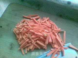 碎肉抓饭的做法步骤：2