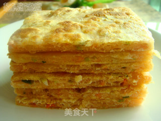 椒盐葱油饼的做法步骤：4