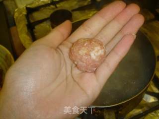 冬瓜汆丸子的做法步骤：2