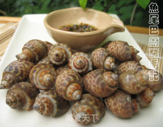 白灼花螺的做法步骤：4