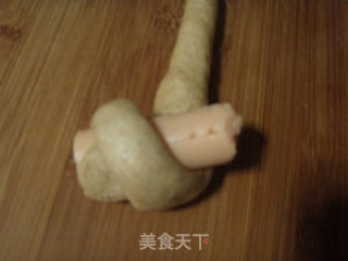 玉米肠肉桂面包卷的做法步骤：3