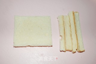 豆沙吐司卷的做法步骤：2