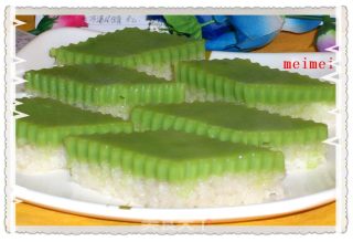 大马糕点@@娘惹双层糯米糕的做法步骤：2