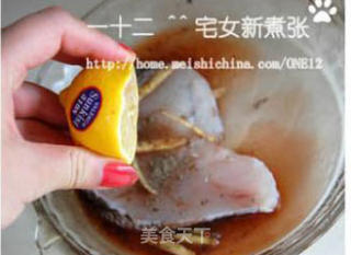 香煎鳕鱼配中式酱汁的做法步骤：4