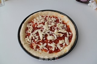 培根芝士Pizza的做法步骤：3