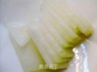 火腿冬瓜夹的做法步骤：4