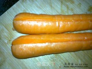 雪花片萝卜烧肉的做法步骤：2