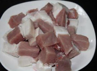 茶树菇烧肉的做法步骤：2