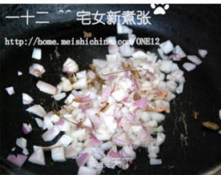 芦笋培根蘑菇意面的做法步骤：4