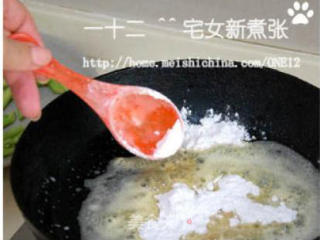 芦笋培根蘑菇意面的做法步骤：4