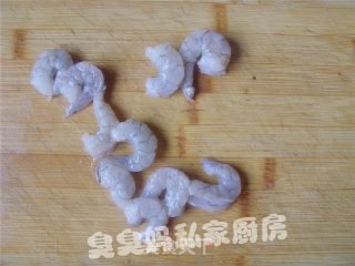虾仁北豆腐的做法步骤：3