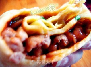 鸡蛋卷饼的做法步骤：2