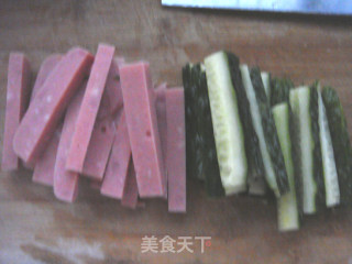 三鲜素炒面的做法步骤：2