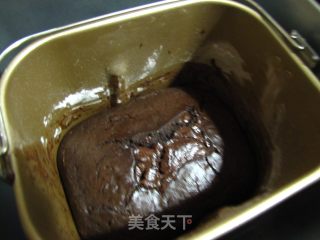 可可蛋糕（面包机版的）的做法步骤：2