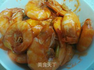 油爆大虾的做法