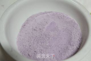 紫薯松糕的做法步骤：2
