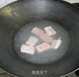 香菇粉丝蒸排骨的做法步骤：2