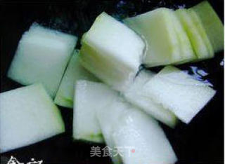 回锅冬瓜的做法步骤：3